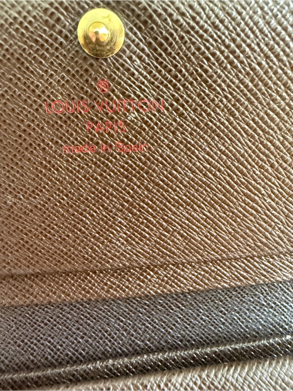 Louis Vuitton Damier Ebene Tresor Wallet Full Set - Picture 4 of 13